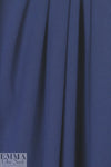 famous designer modal interlock rib knit - navy 1.5 yd
