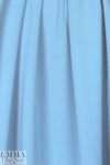 famous designer modal interlock rib knit - sky