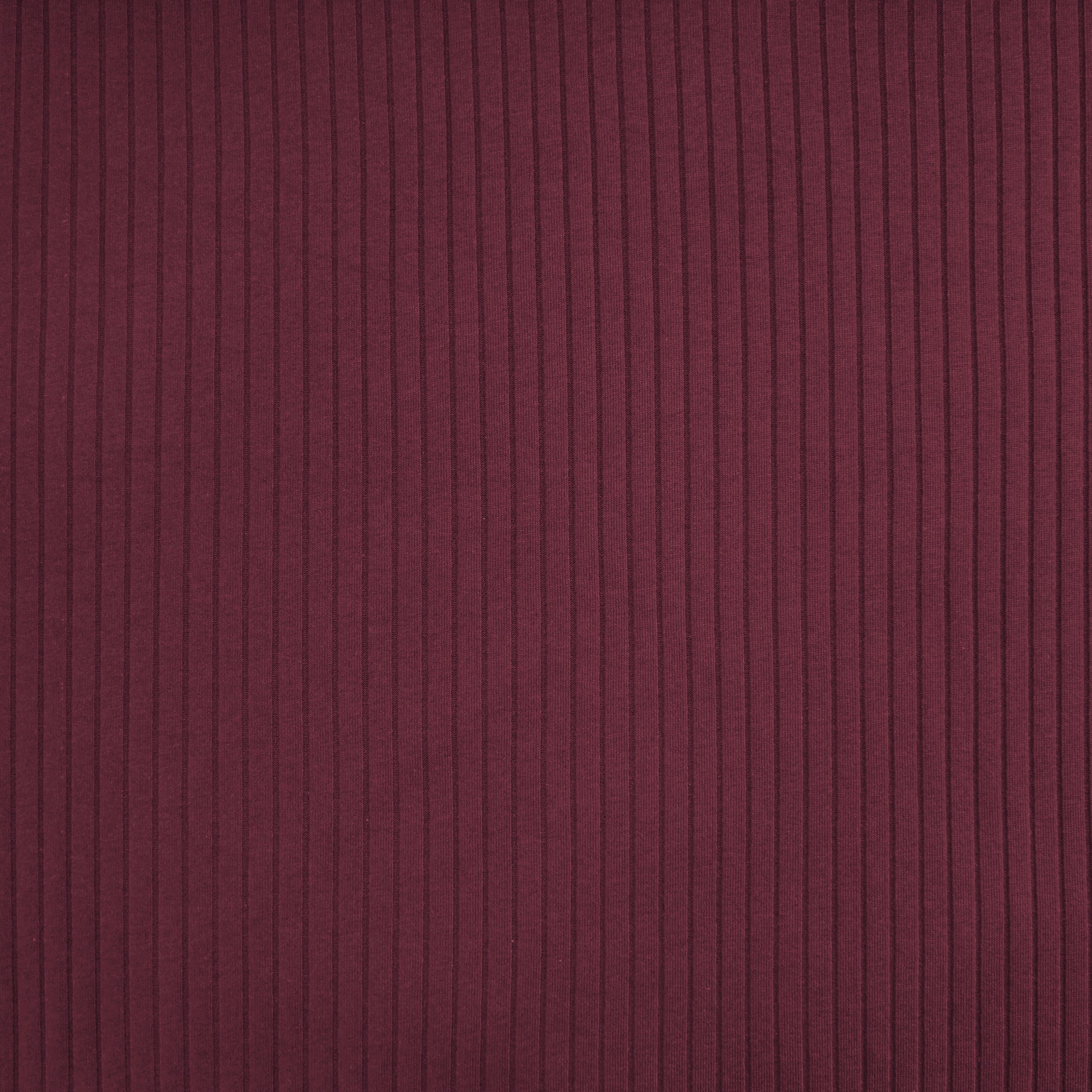 MTM organic cotton wide rib derby knit - wine