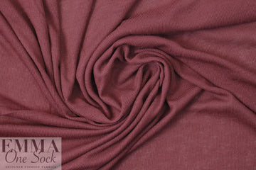 Rag & B0ne featherweight rib knit - burgundy 2 yd