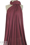 Rag & B0ne featherweight rib knit - burgundy 2 yd