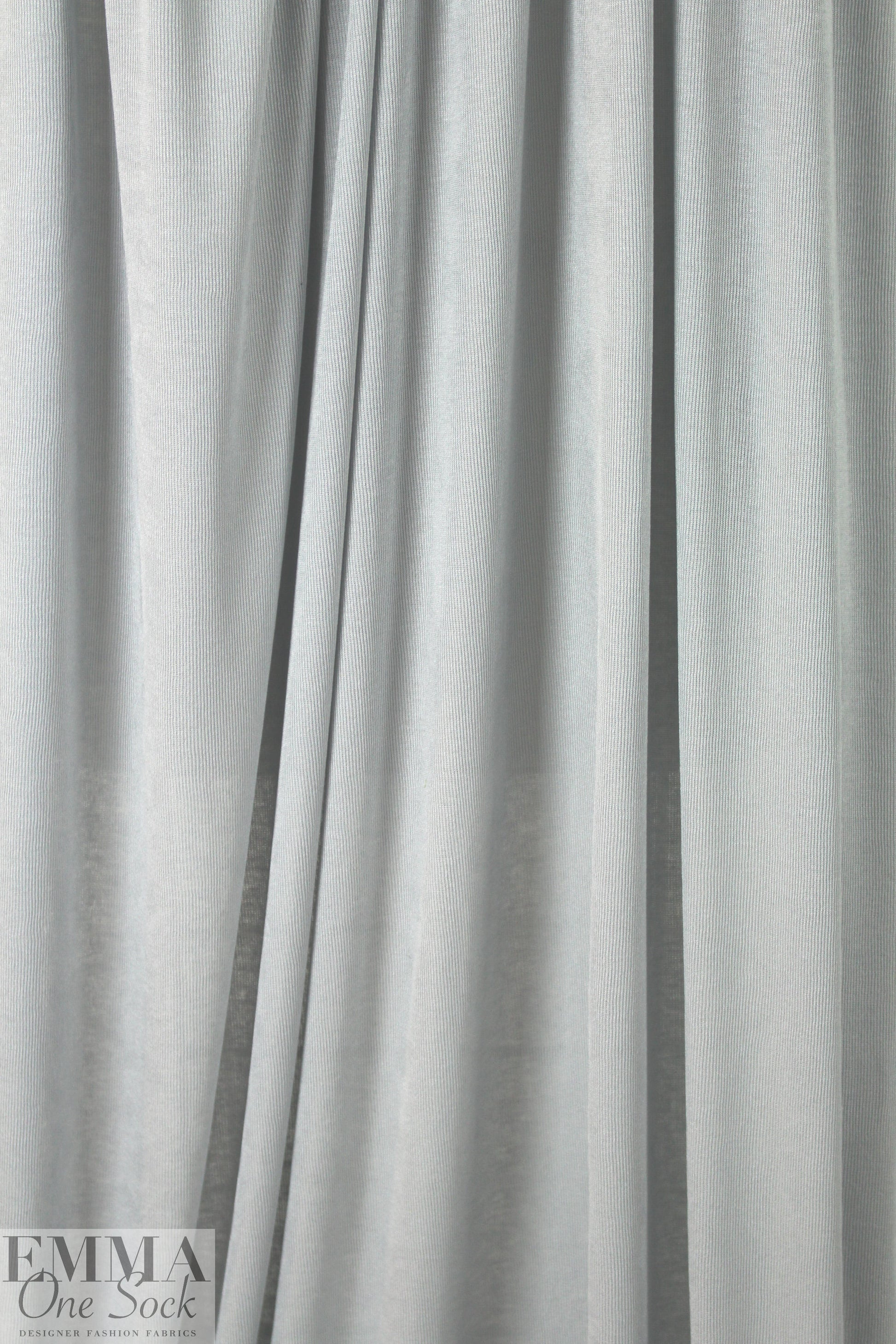 Rag & B0ne featherweight rib knit - light gray 3 yd