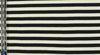variable 3x2 rib stripe rayon/span knit - black/white
