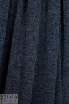 tweedy ribbed sweater knit - midnight