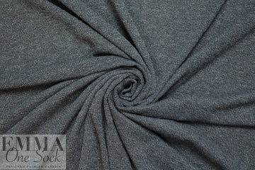 tweedy ribbed sweater knit - graphite 1.875 yd