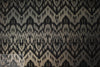 'Rio' black/gold metallic textured over-printed knit