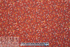 paprika 'confetti shapes' poly crepe woven 1.125 yds