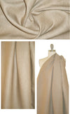 cross-dye medium weight linen - driftwood/tan 1.375 yd