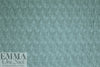 Italian rouche-textured cloque' knit - sea mist