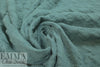 Italian rouche-textured cloque' knit - sea mist