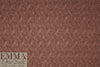 Italian rouche-textured cloque' knit - redwood .75 yds