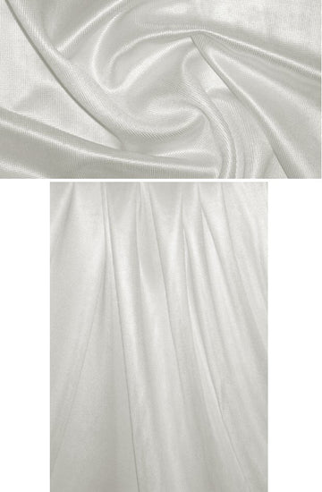 R. Rucci couture quality viscose knit - creamy white