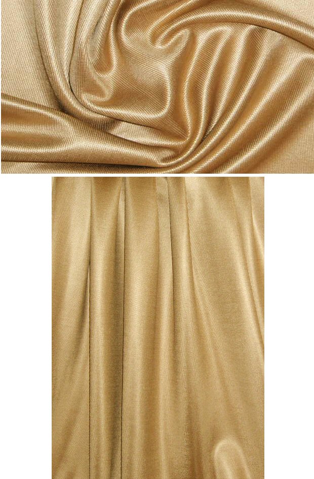 R. Rucci couture quality viscose knit - gold