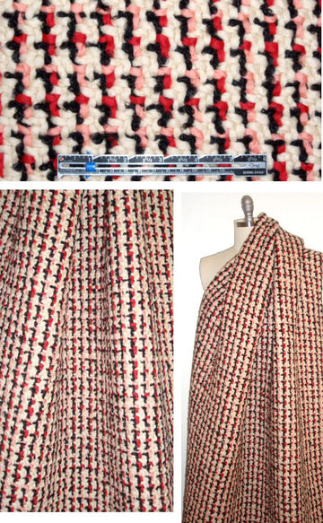 Ra1ph Rucci all wool chunky basketweave coating