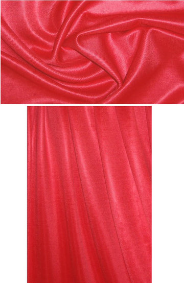 R. Rucci couture quality viscose knit - rouge 1.125 yds