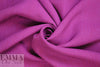 famous designer rustic weave dark orchid suiting