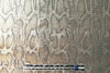 recycled rayon/linen python metallic stretch woven .75 yds