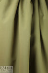 Italian brushed cotton 'safari' jacket woven - khaki green 1.5 yds