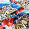 viscose satin, dressweight woven 'cinque terre'