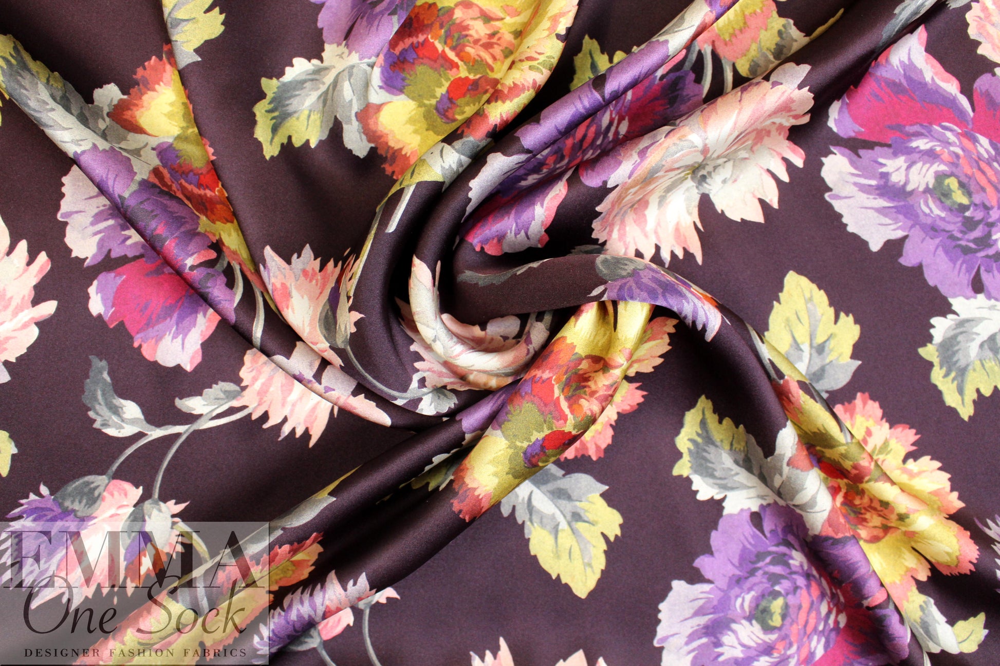 Italian lightweight silk charmeuse - carnation