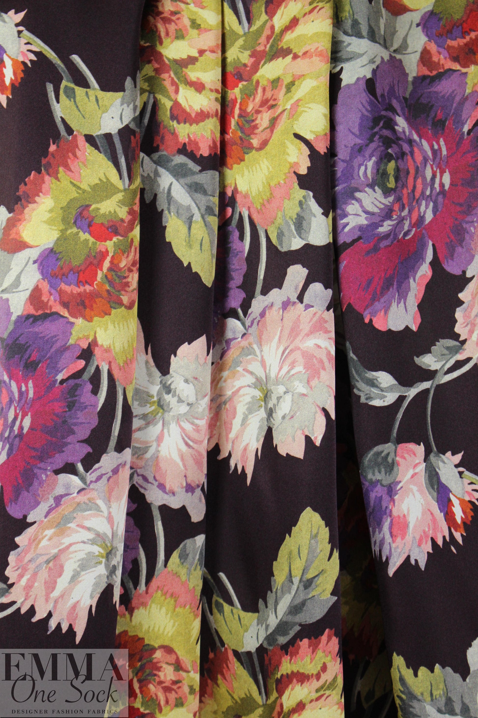 Italian lightweight silk charmeuse - carnation
