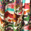 viscose satin, dressweight woven 'scenic route'