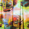'marina' digitally printed scuba knit 1.75 yd