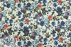 painterly peonies floral scuba knit .75 yds