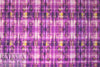 edgy techno grid 'scuba' knit  - violet/grape