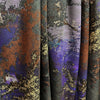 Italian deadstock 'techno forest' scuba knit 1 yard