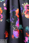Italian scuba knit - nocturnal floral