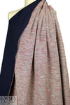 Italian high fashion cotton tweed scuba