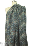 Italian city lights abstract 'scuba' knit