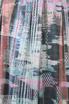 Italian tweedy montage printed scuba knit