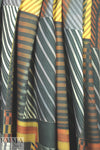 NY designer autumn earth graphic scuba knit