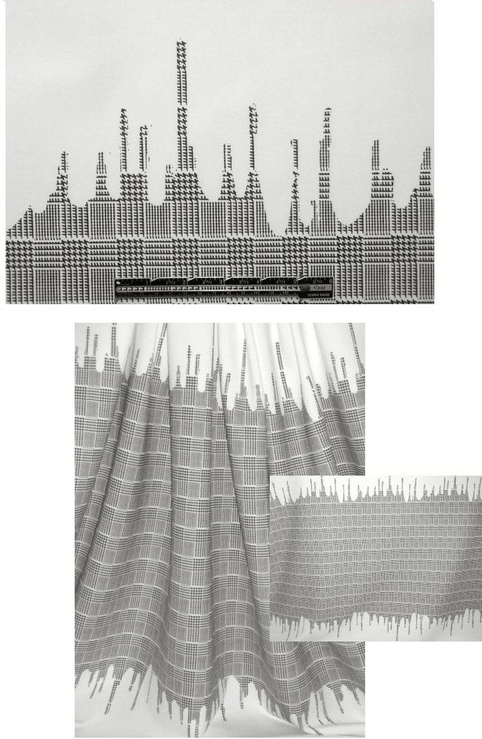 NY designer MAD MEN 'scuba' knit .94 yds
