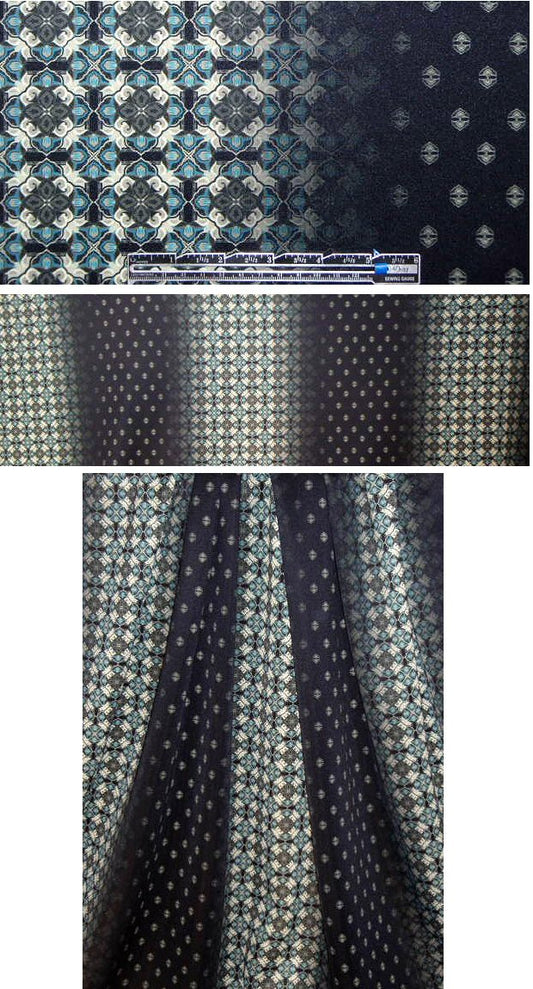 emblem ombre' digital print 'scuba' knit