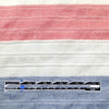 CA designer cotton novelty weave stripe - red/white/blue 1.5 yds