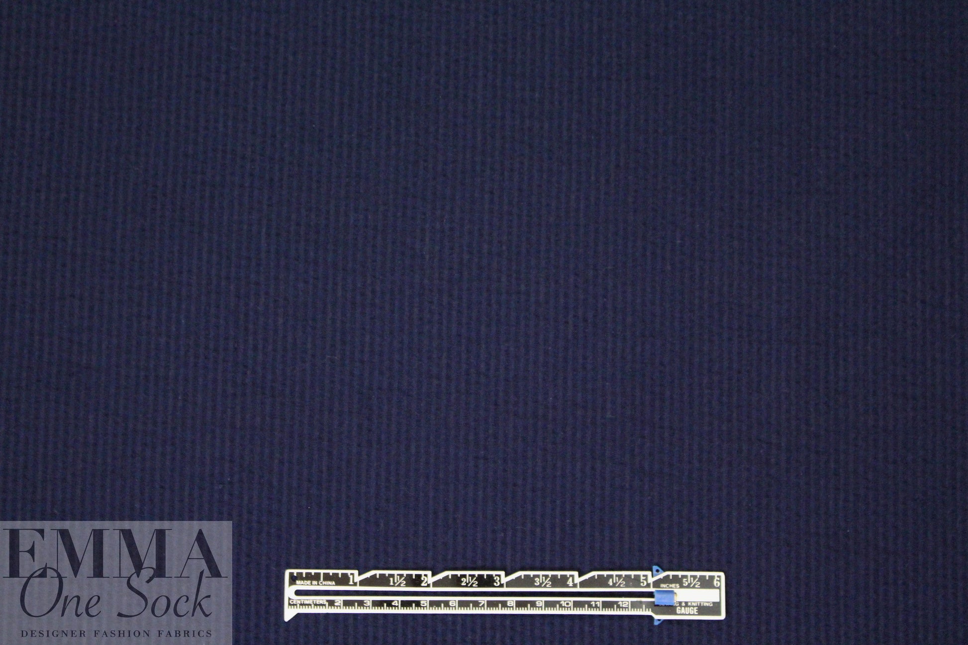 textured poly/cotton seersucker woven - navy