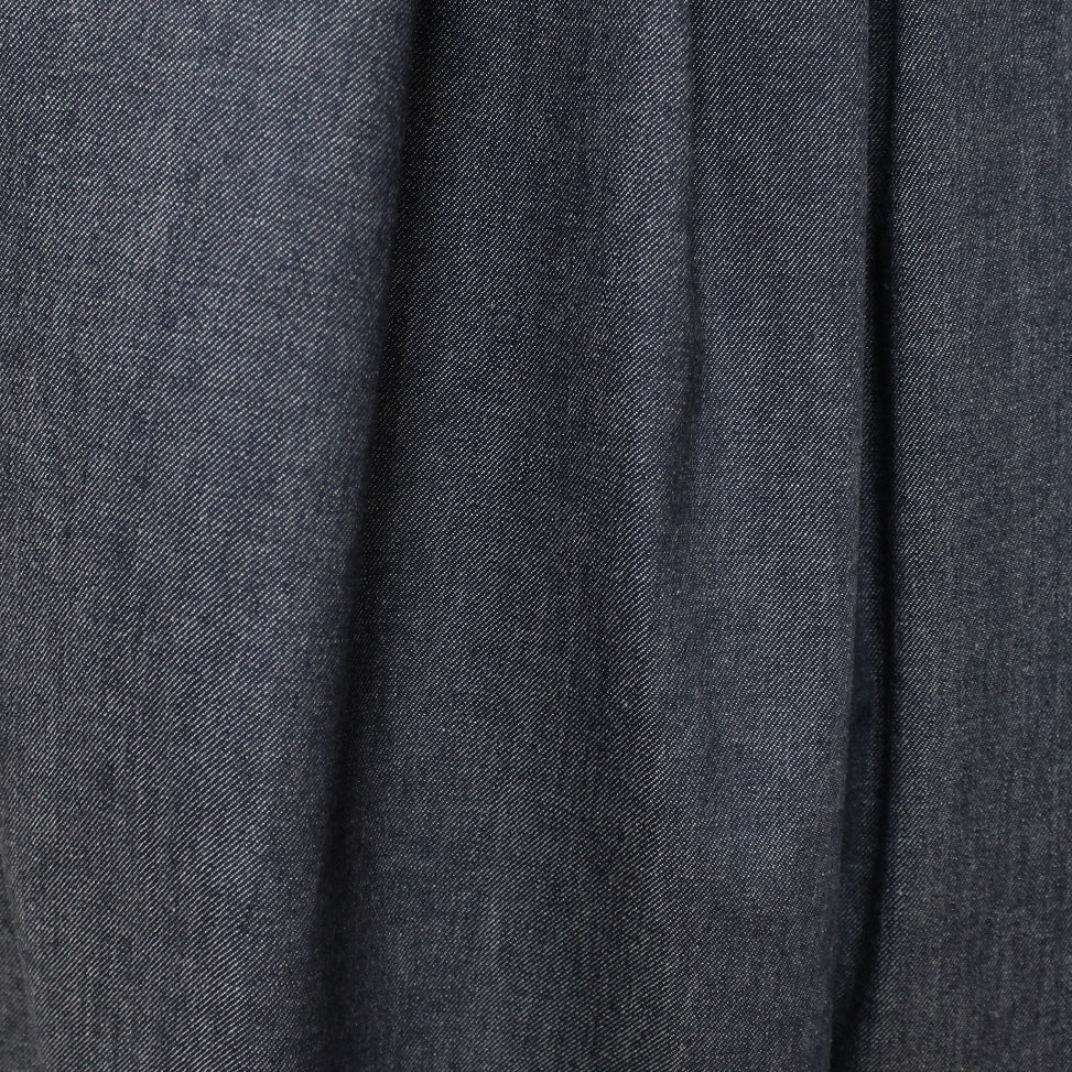 Japanese selvedge denim - red running stitch/dark indigo
