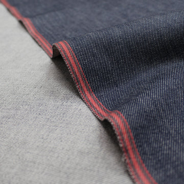 deadstock Japanese denim 410 GSM - red selvedge / antique indigo