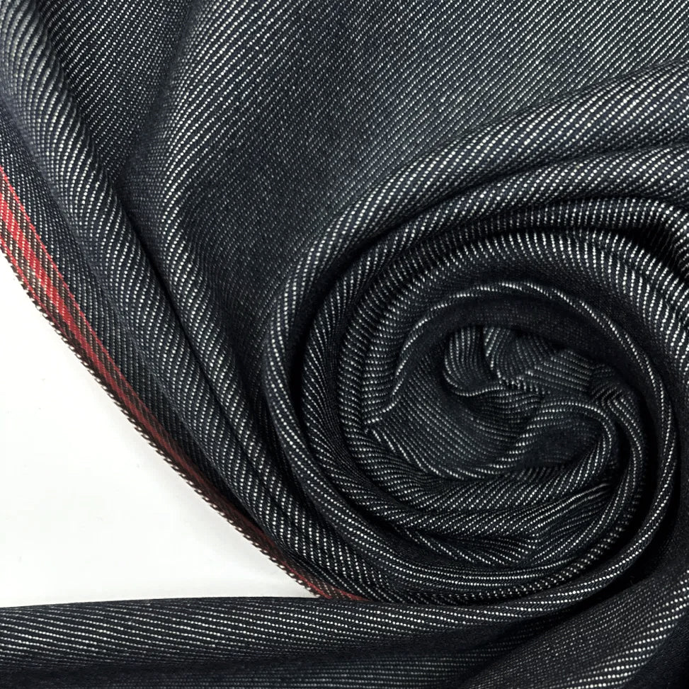 deadstock Japanese denim 410 GSM - red selvedge / antique indigo