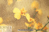 French blossoms printed sequinned chiffon