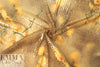 French blossoms printed sequinned chiffon