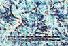 'fire and ice' abstract micro-modal/spandex knit .875 yds