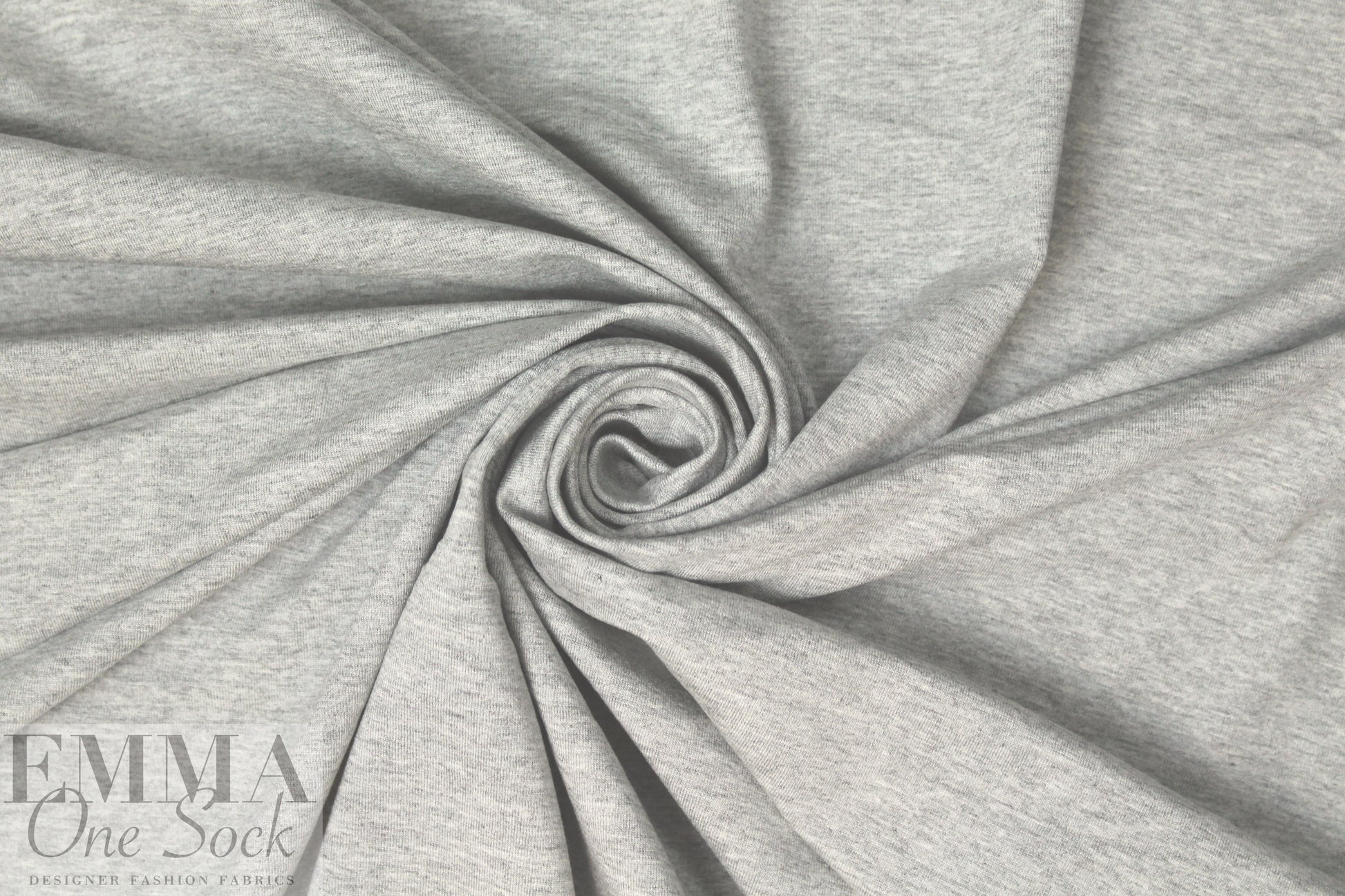 lt. gray heather lightweight rayon jersey 4-way 1.8 yds