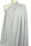 lt. gray heather lightweight rayon jersey 4-way