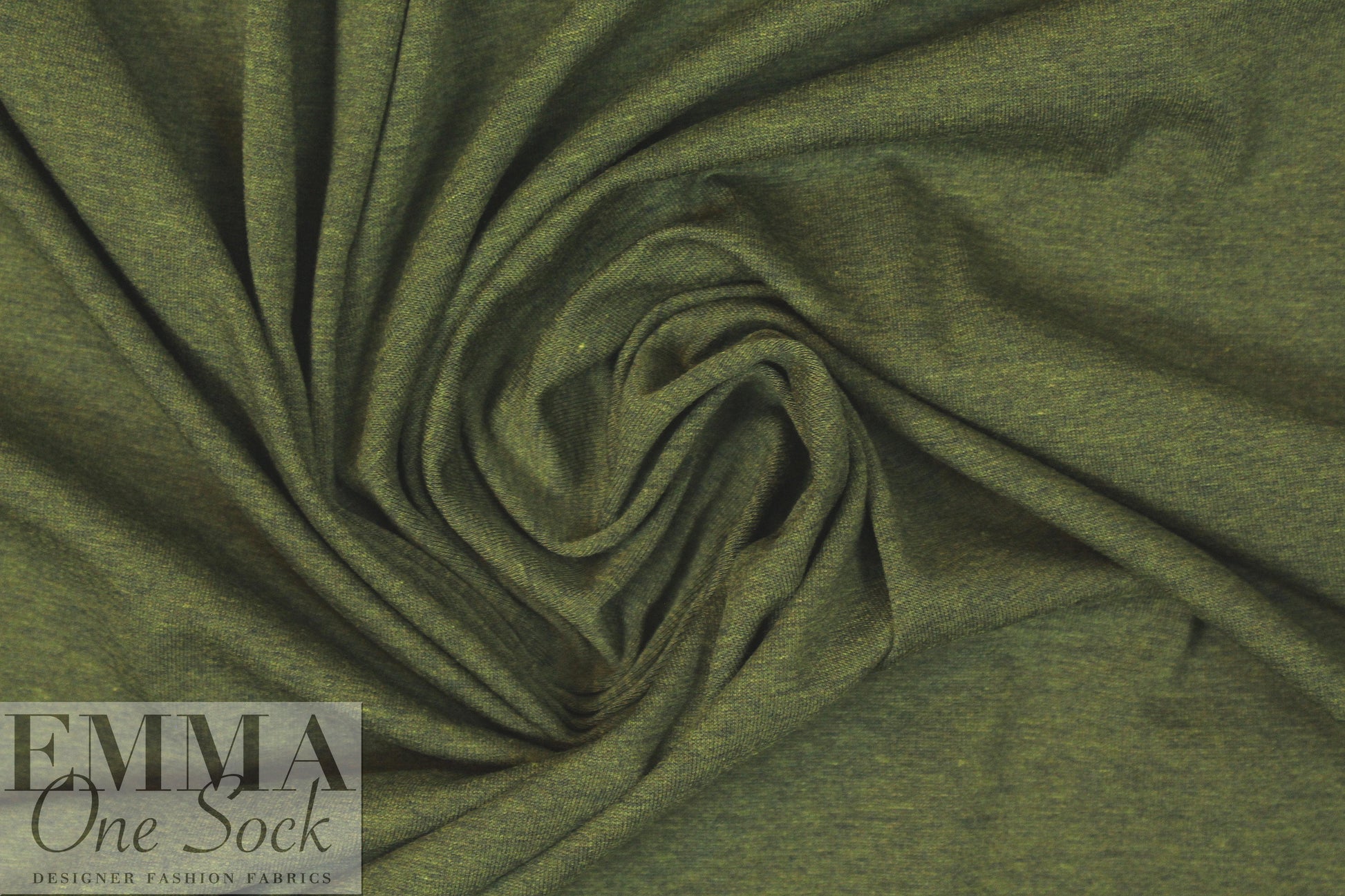 olivine heather lightweight rayon jersey 4-way .625 yds
