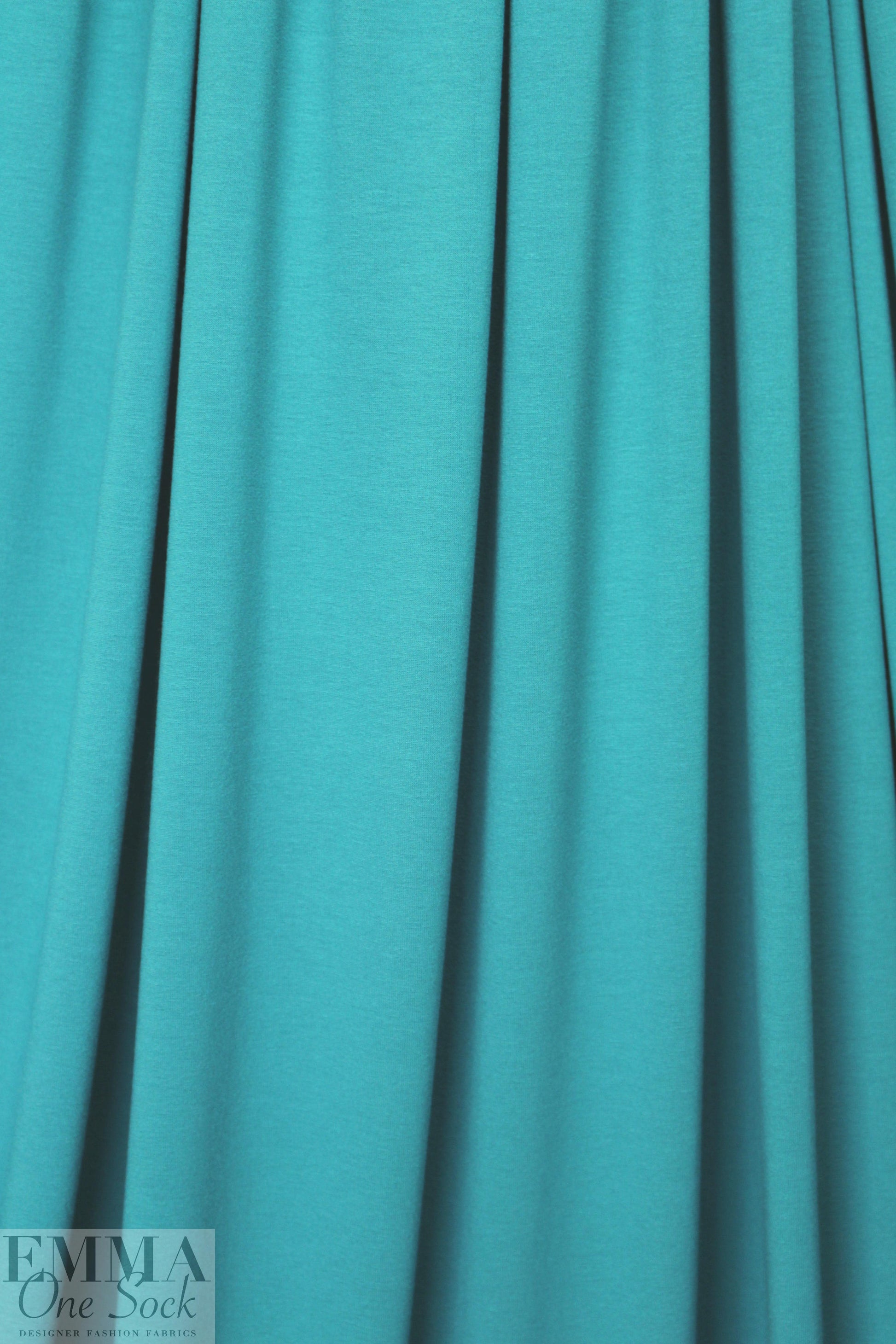 teal lightweight rayon jersey 4-way