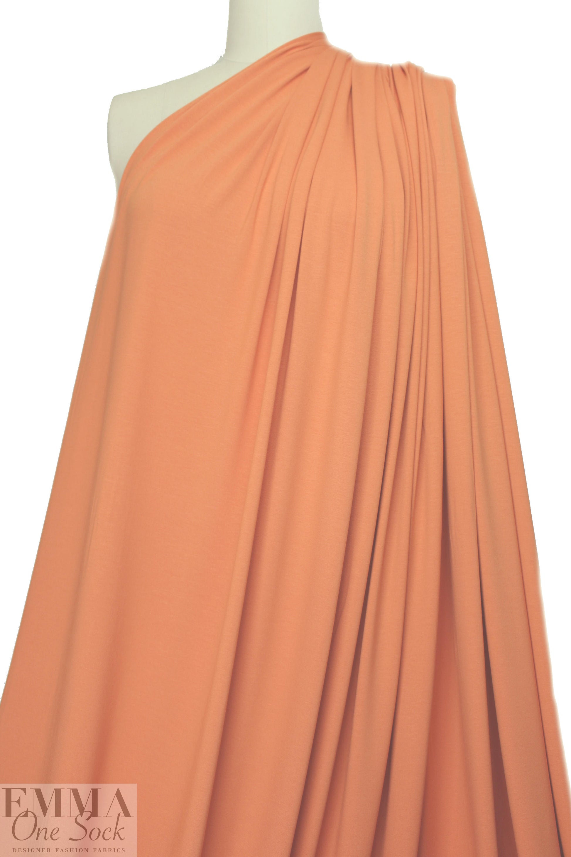 melon lightweight rayon jersey 4-way 2 yds